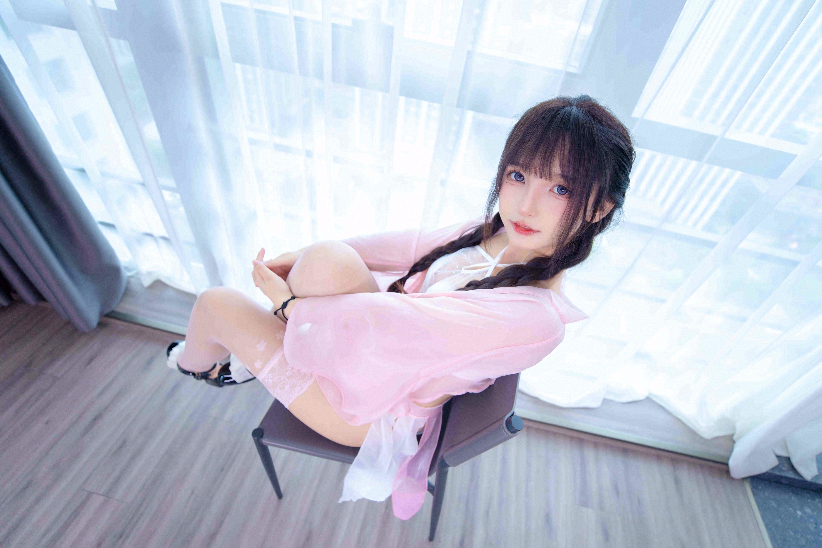图片[1]-神楽坂真冬 – NO.131 桃花潭水[75P]-XikXak